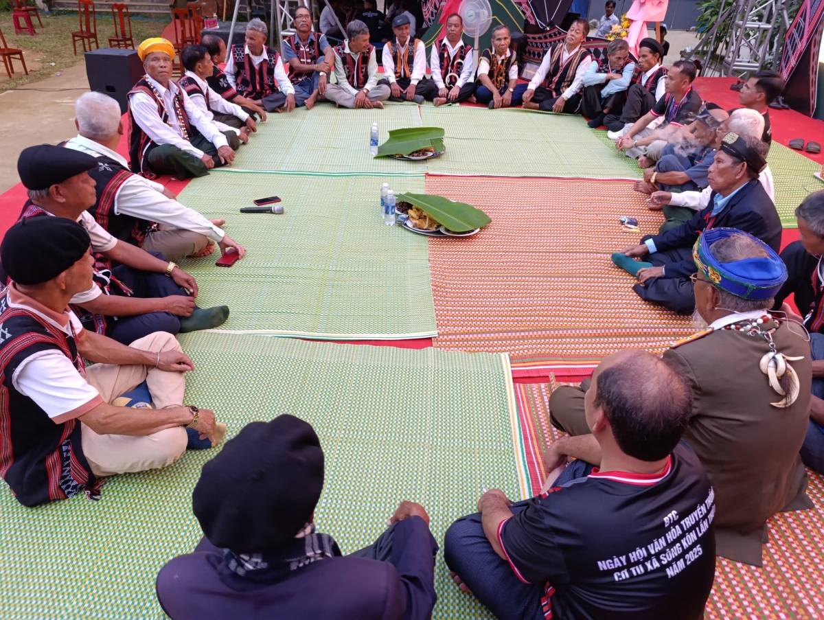 Các già làng và nghệ nhân dân gian trong vùng nói lý - hát lý 
 