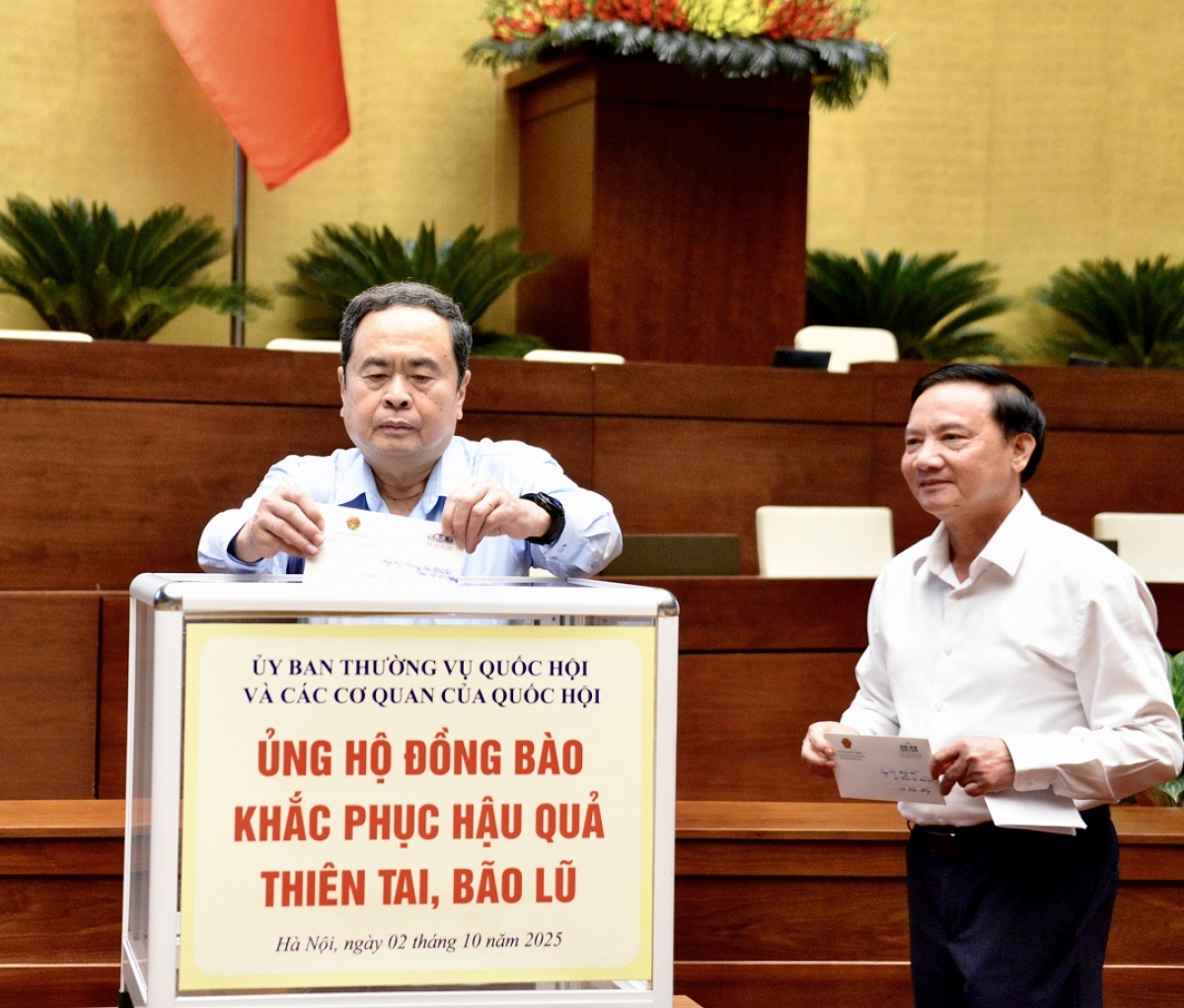 Pôa Trần Thanh Mẫn kăn xiâm hnê ngăn Kuô̆k hô̆i veăng tơlo liăn kum kuăn pơlê ki trâm pá mơ-eăm tơkâ luâ xơpá xua kong prâi pro ôh tá tơniăn têa lân lu