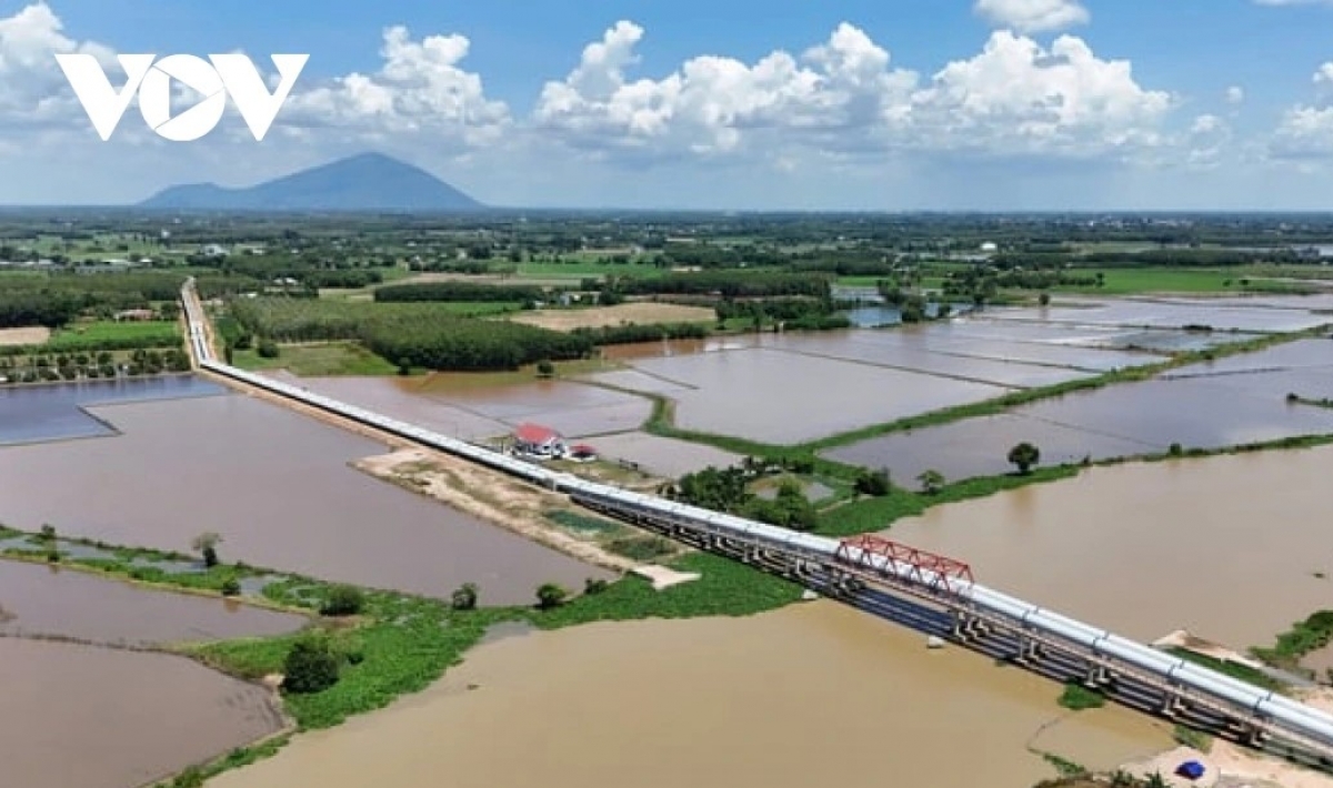 Một hệ thống cấp nước sinh hoạt ở tỉnh Tây Ninh.