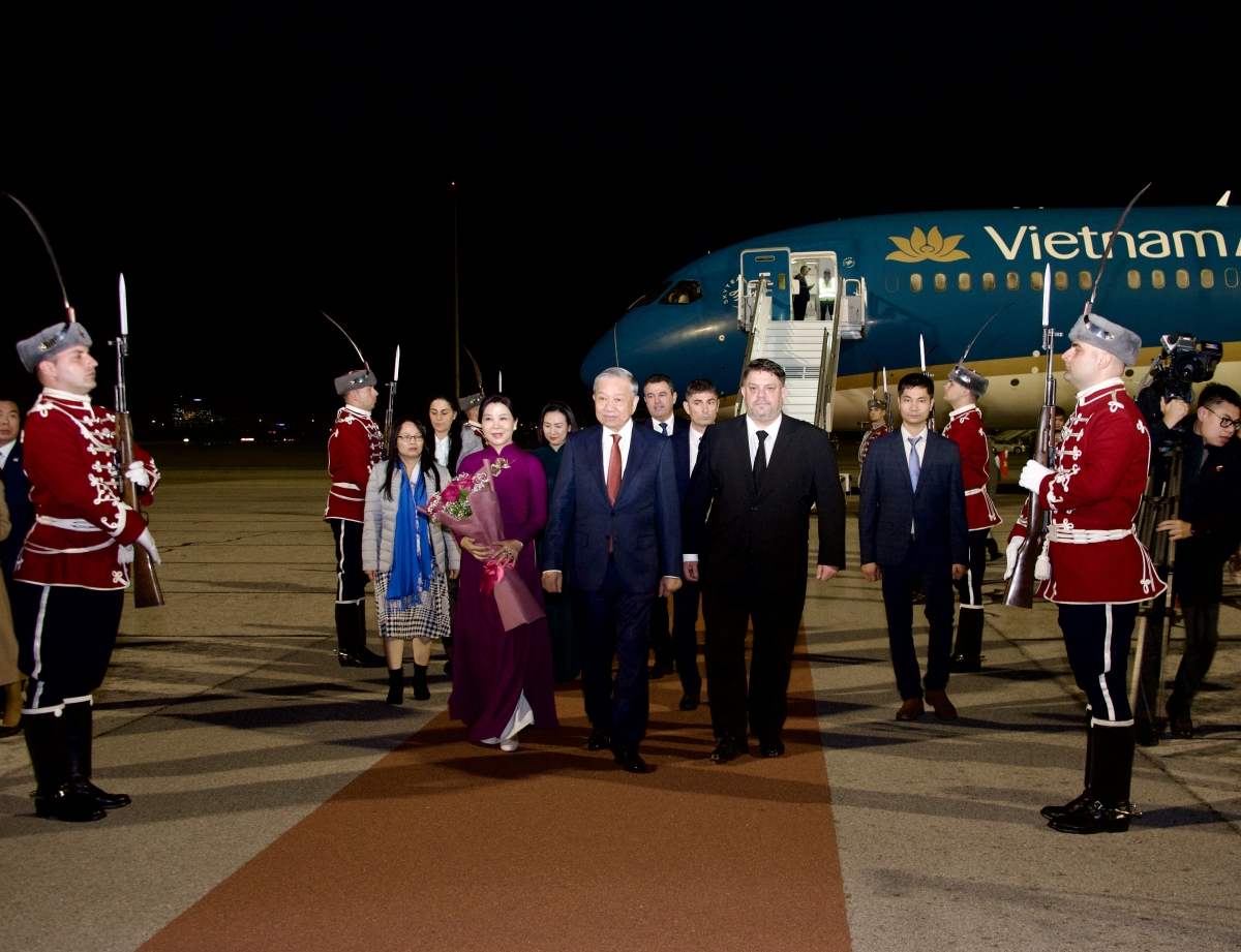 Tổng Bí thư Tô Lâm ndrel đah i ur  tât khâl Bungari