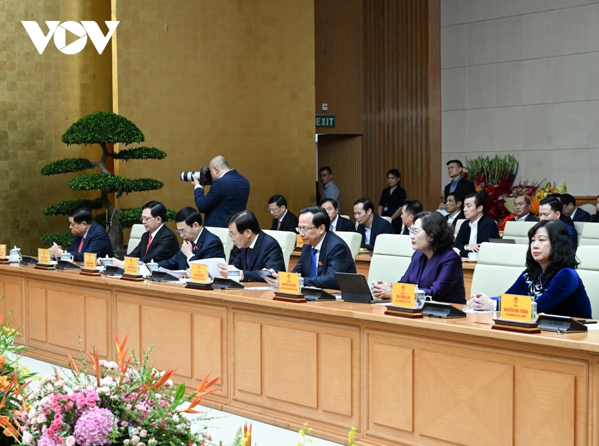 Các đại biểu dự buổi lễ công bố quyết định