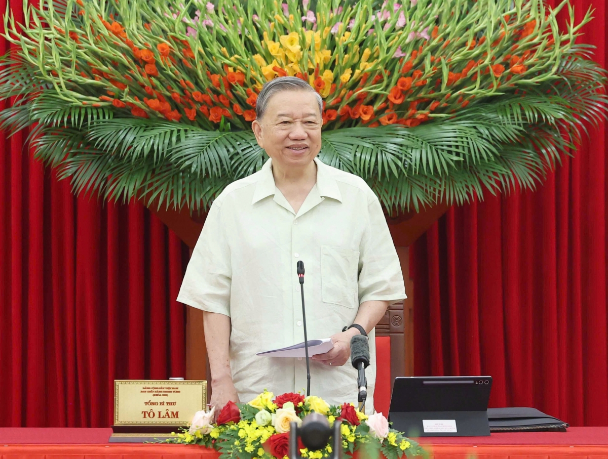 Khua git gai ping gah ơi Tô Lâm đĭ pơhiăp git gai mông jơnum