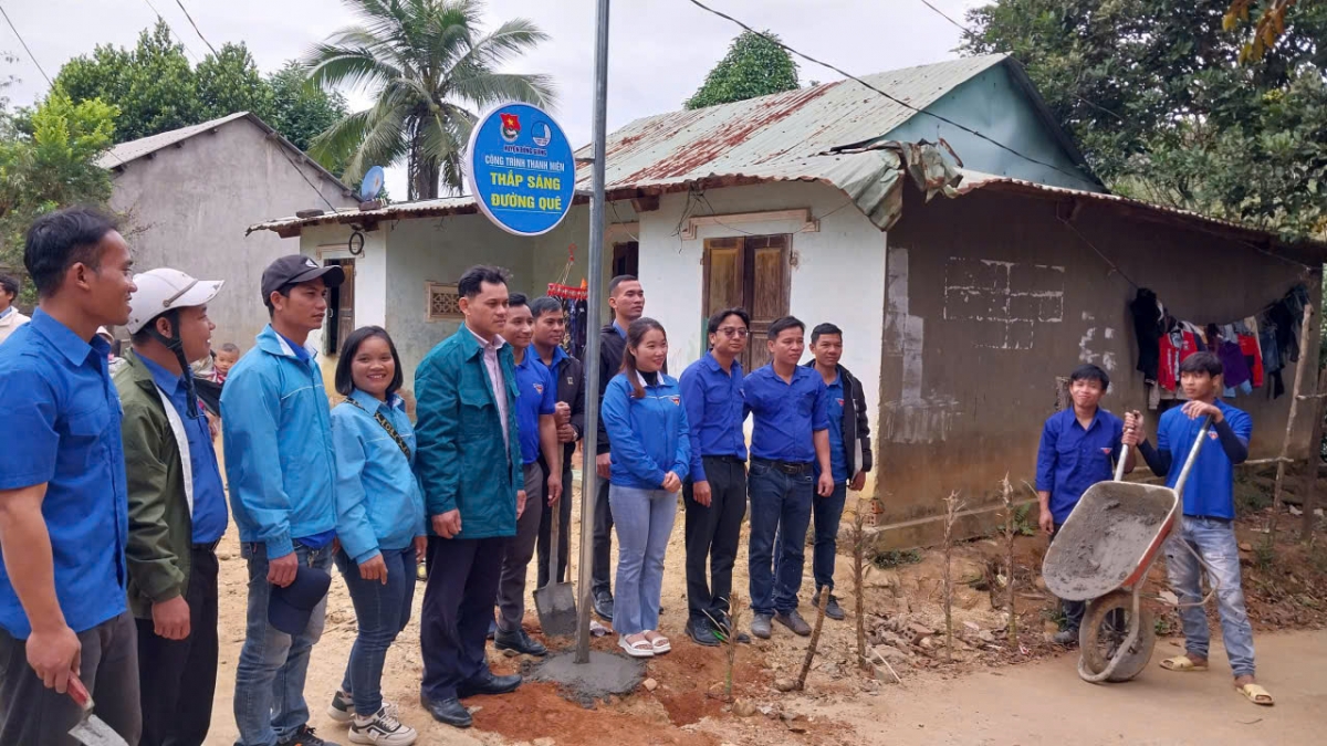 Phong trào thanh niên là nơi hun đúc tinh thần vì cộng đồng của giới trẻ địa phương
 