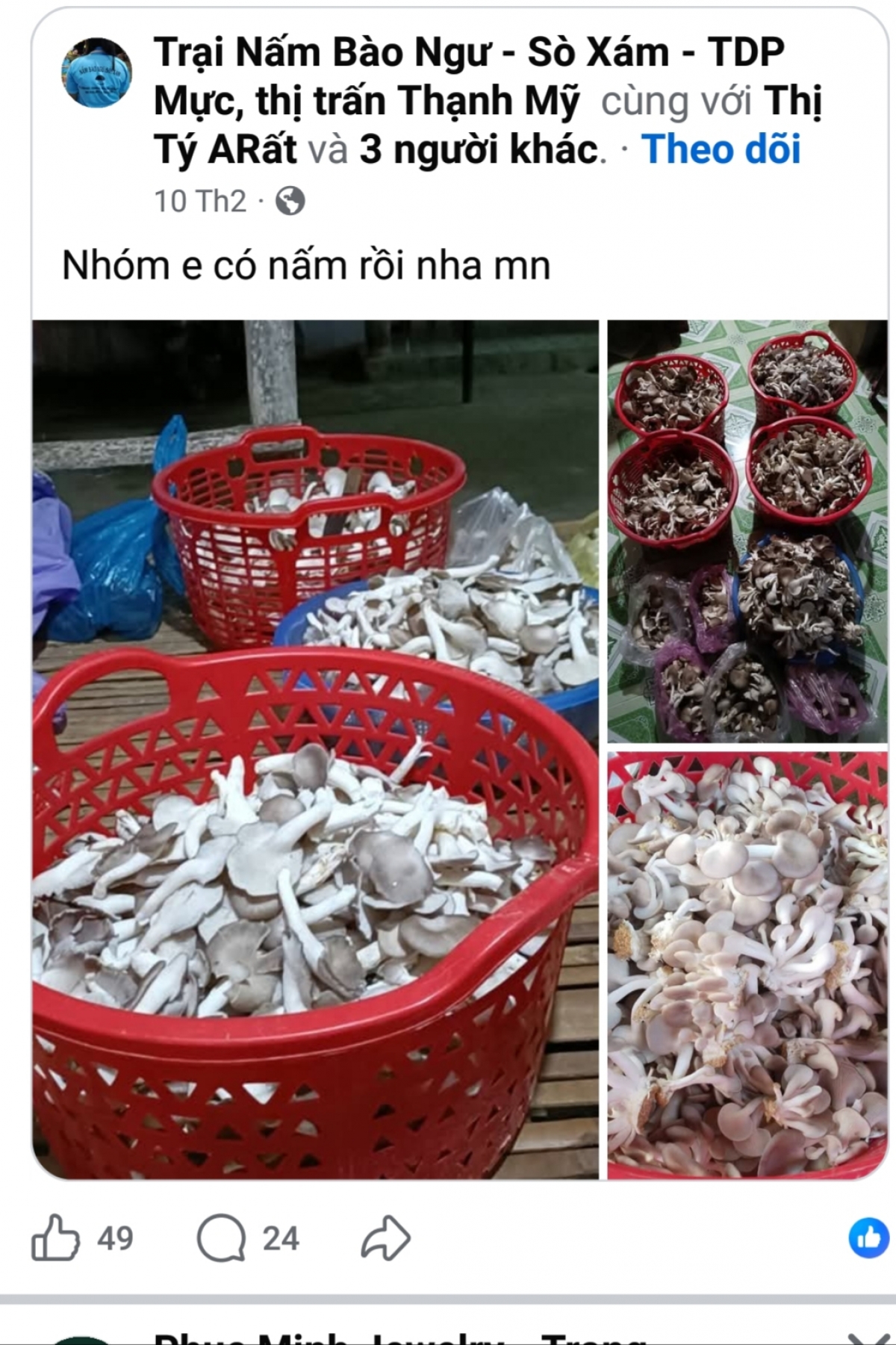 Nhiều nông dân ở khu vực miền núi Đà Nẵng lựa chọn bán hàng thông qua mạng xã hội