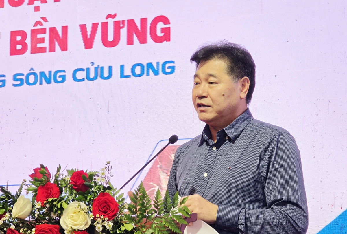 Lê Quốc Thanh, Giám đốc Trung tâm Khuyến nông Quốc gia phát biểu tại Diễn đàn