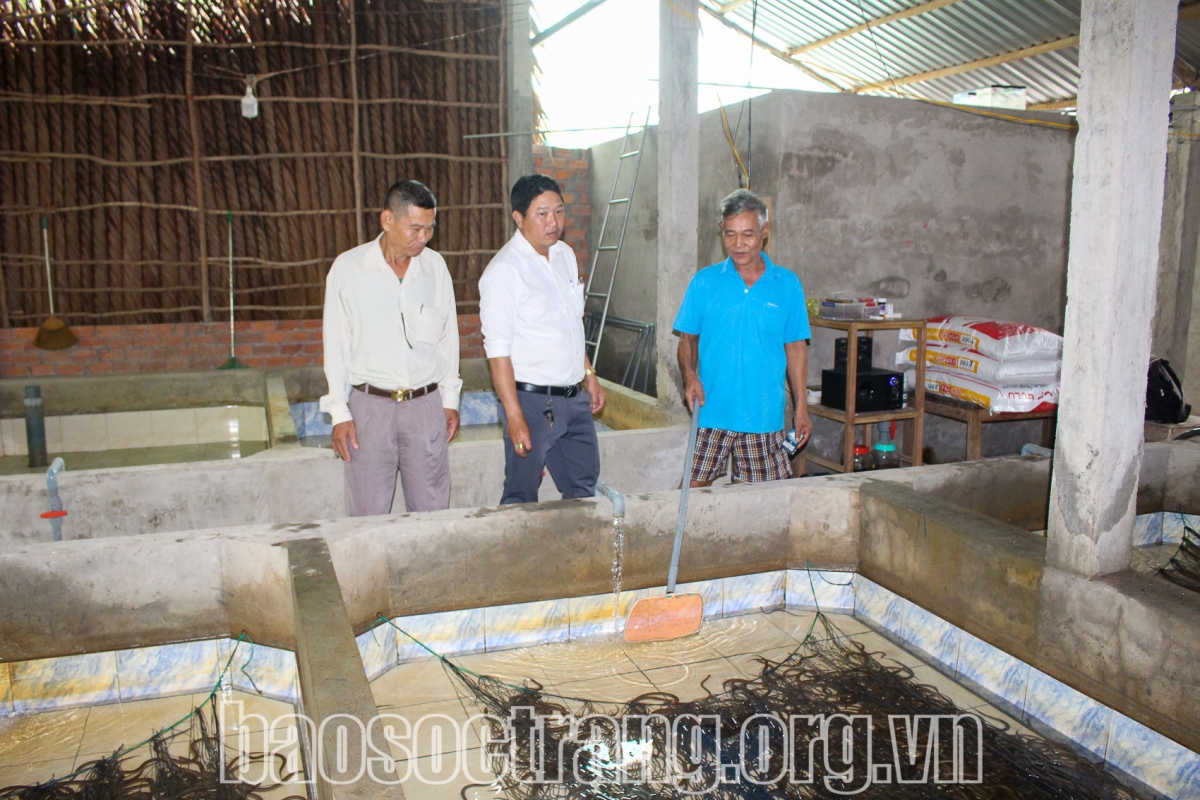  Ong Trần Văn Chi ndom meyai haong urang jakar Kapul Bol lin meng kal di ban sit Ngã Năm ka bruk raong laning di baoh sang. (Thaik. Kim Ngọc)