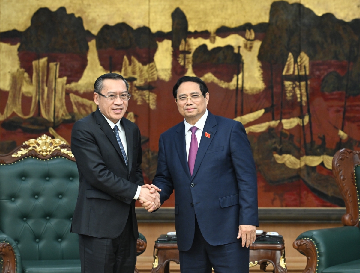 Khua dêh čar ơi Phạm Minh Chính tŭ jum Khua ding jum bruă mă hăng anŏ tŭ yua ană plơi dêh čar Lao