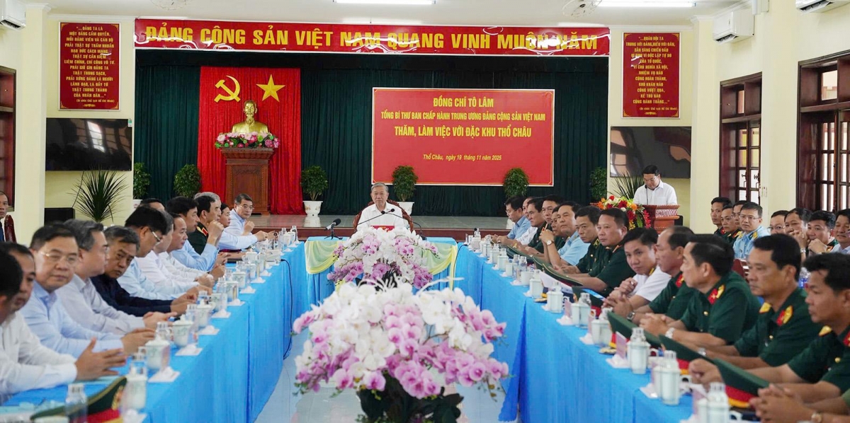 Pôa Tô Lâm, Kăn xiâm pơkuâ hnê ngăn Đảng pêi cheăng a kơpong cheăng kâ Thổ Châu, An Giang