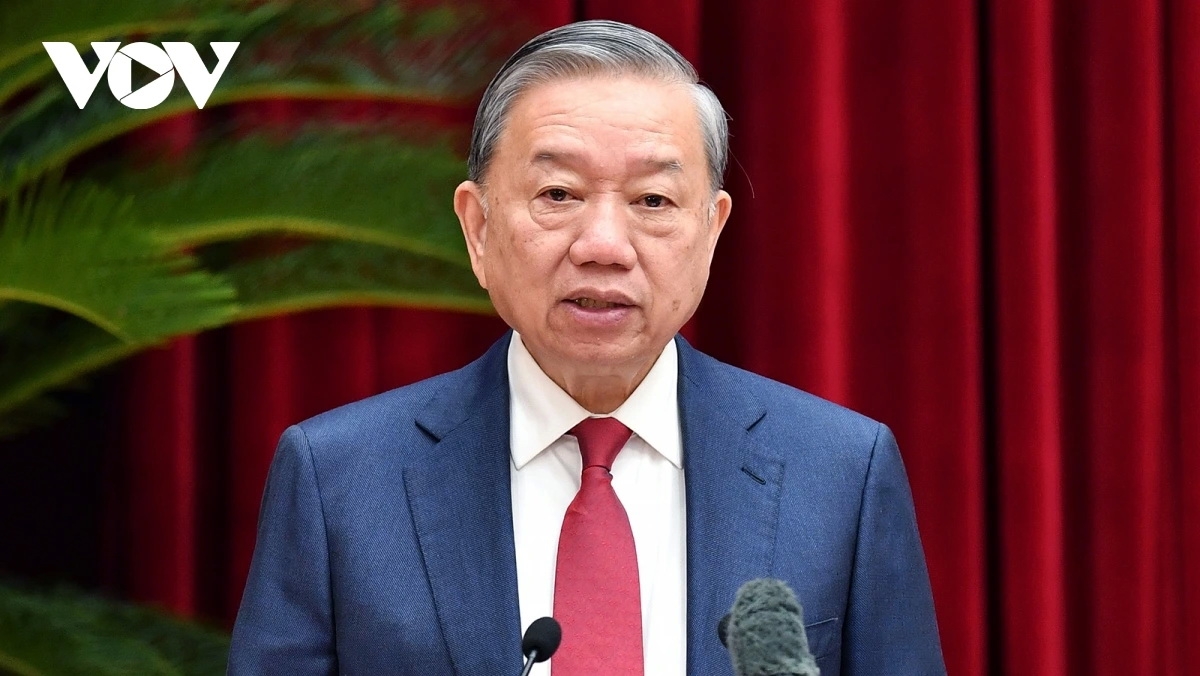 Tổng Bí thư Tô Lâm chủ trì, phát biểu khai mạc Hội nghị Trung ương 14 (khóa XIII)