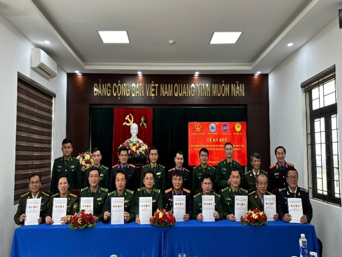  Toàn cảnh Lễ ký kết Quy chế phối hợp giữa 10 cơ quan, đơn vị