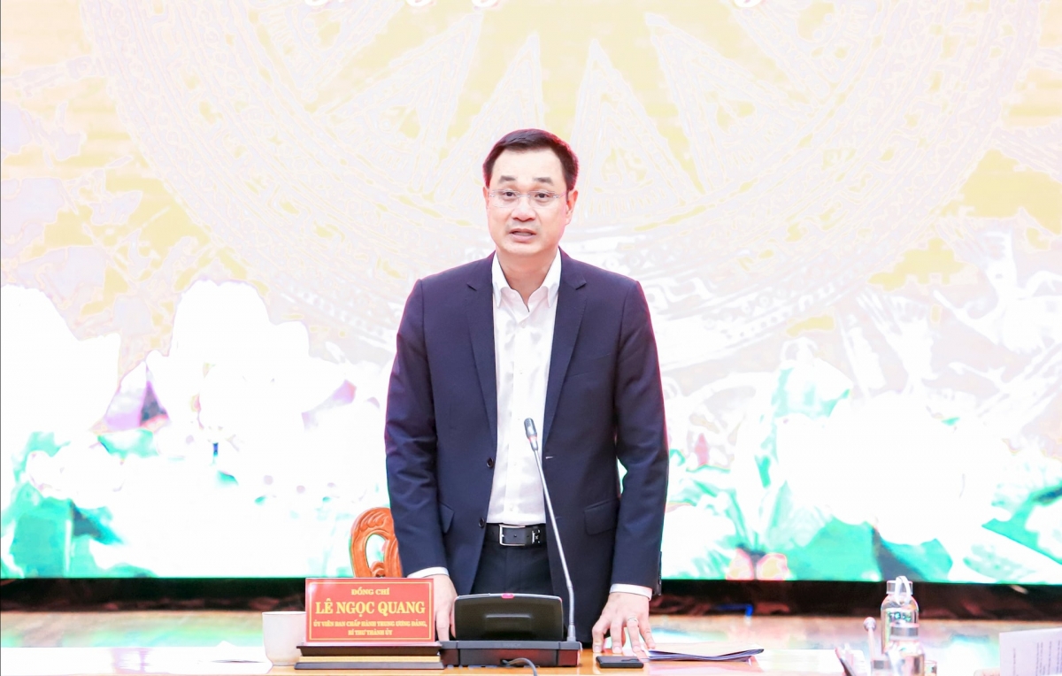 Ông Lê Ngọc Quang, Bí thư Thành ủy Đà Nẵng- Ảnh Ngọc Phú