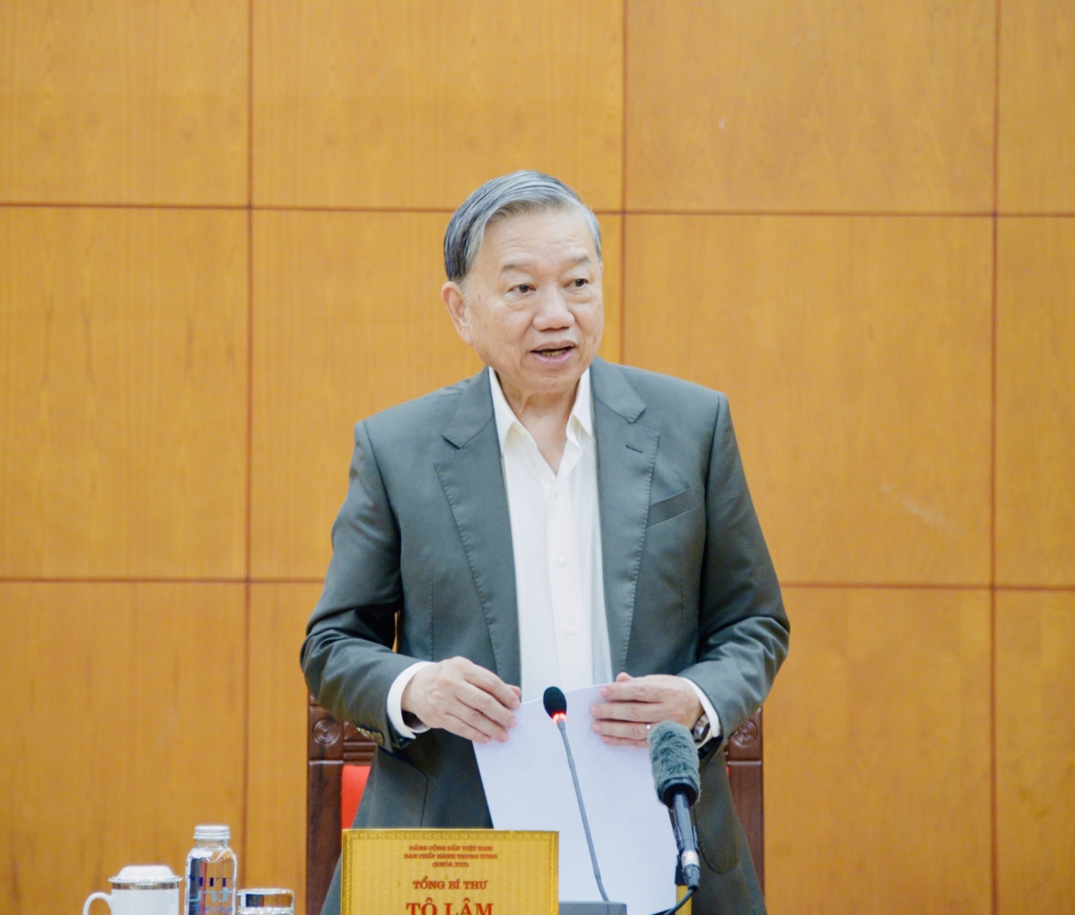 Pôa Tô Lâm Kăn xiâm pơkuâ hnê ngăn Đảng tối tơbleăng a rôh pêi cheăng