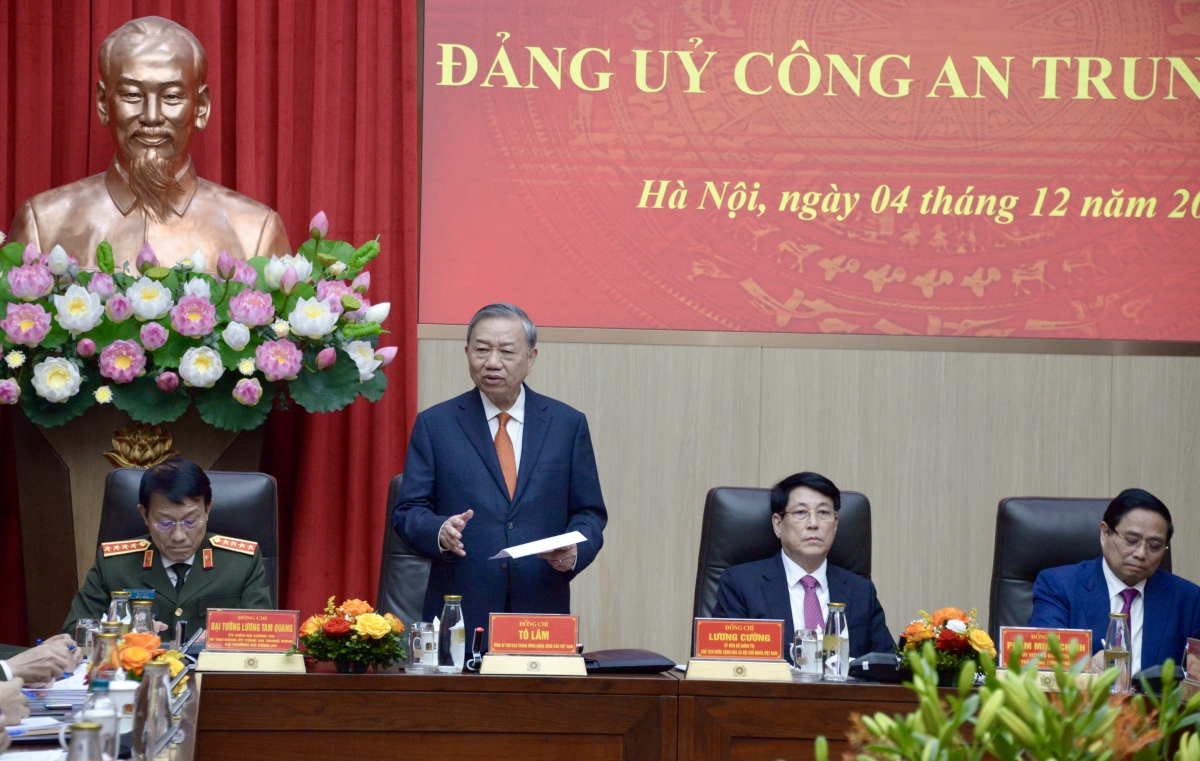 Pôa Tô Lâm Kăn xiâm pơkuâ hnê ngăn Đảng tối tơbleăng a rôh Hôp