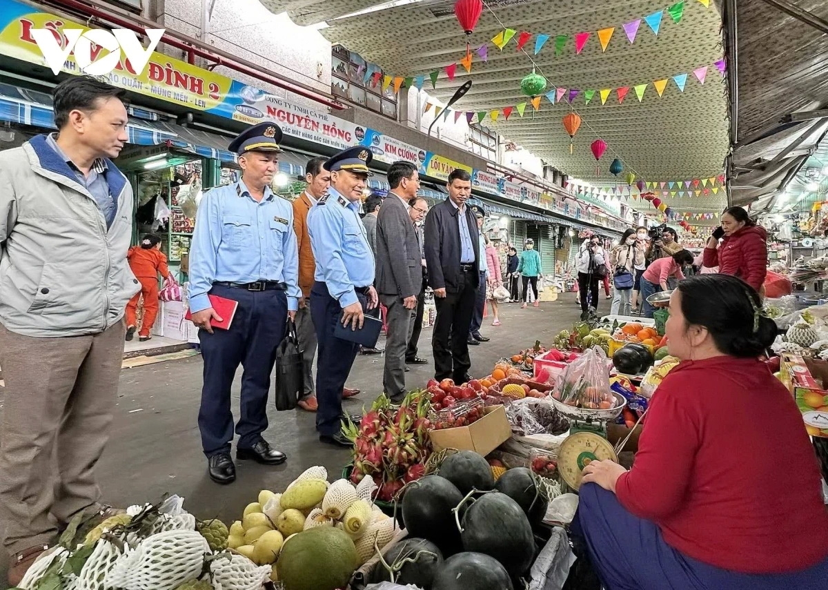 Thành phố Đà Nẵng tăng cường kiểm tra, giám soát thị trường háng hóa dịp lễ