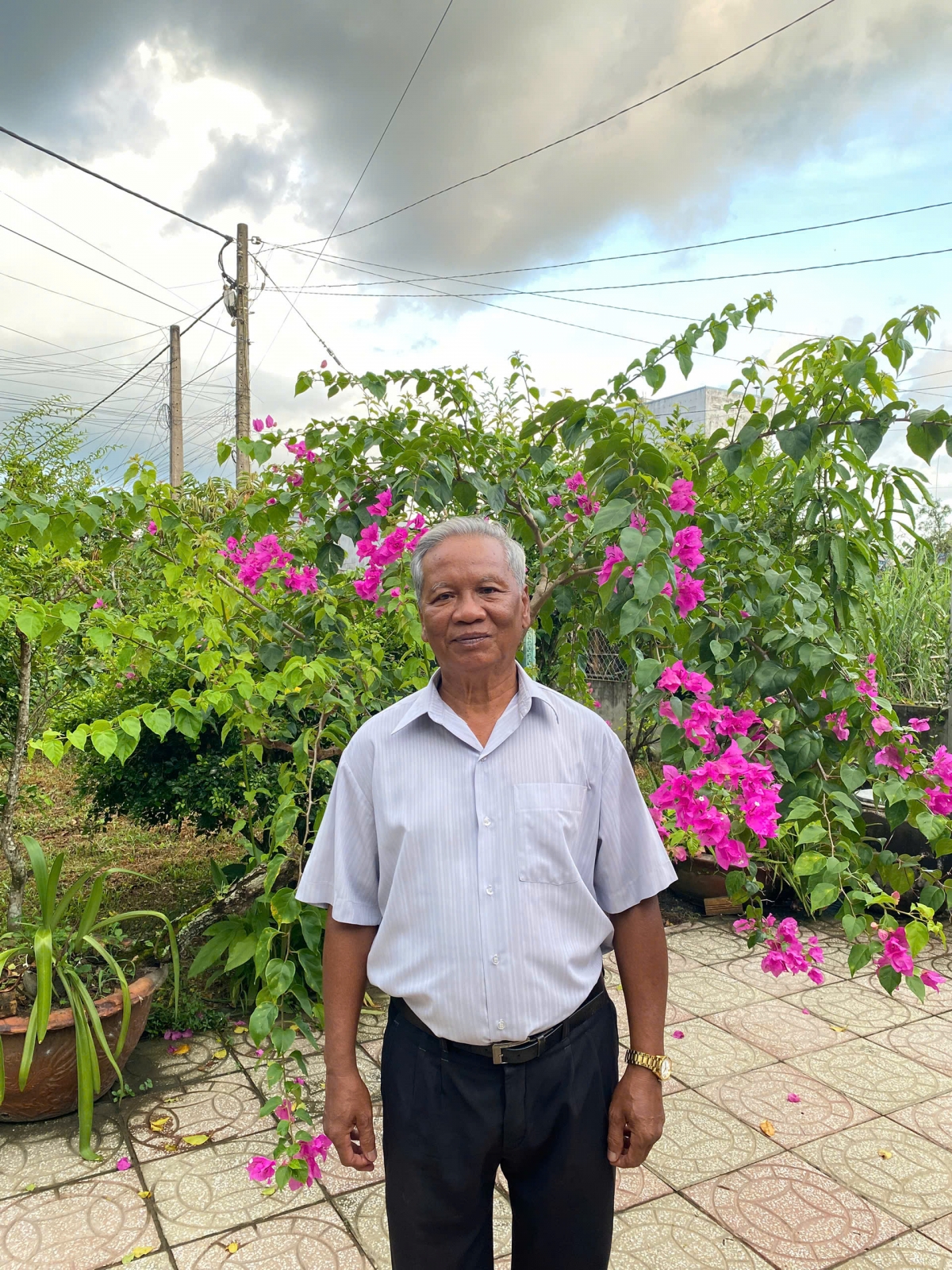 Ông Kim Hồng Danh, nguyên Phó trưởng Ban Dân tộc tỉnh Trà Vinh