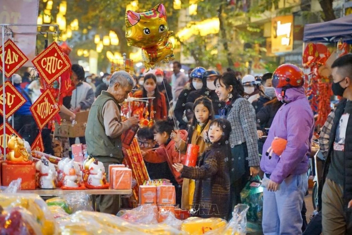 Mbang Bi thu payua harak tacei ba bruk peih raya Tet Asaih Waw thun 2026.