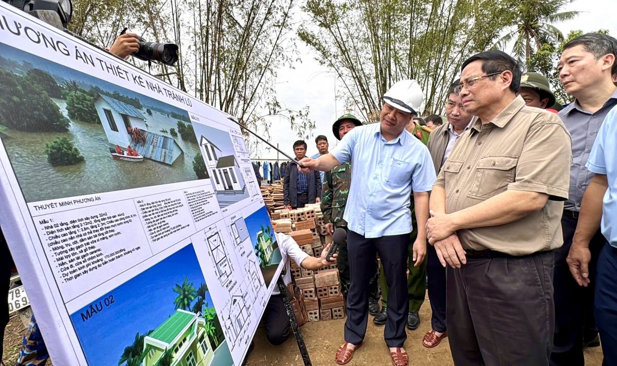 Thủ tướng Phạm Minh Chính djăt nhih pah kan dơi kan mbơh mpeh ăp ntil jay der bah dak bŭk an nuĭh ƀon lan