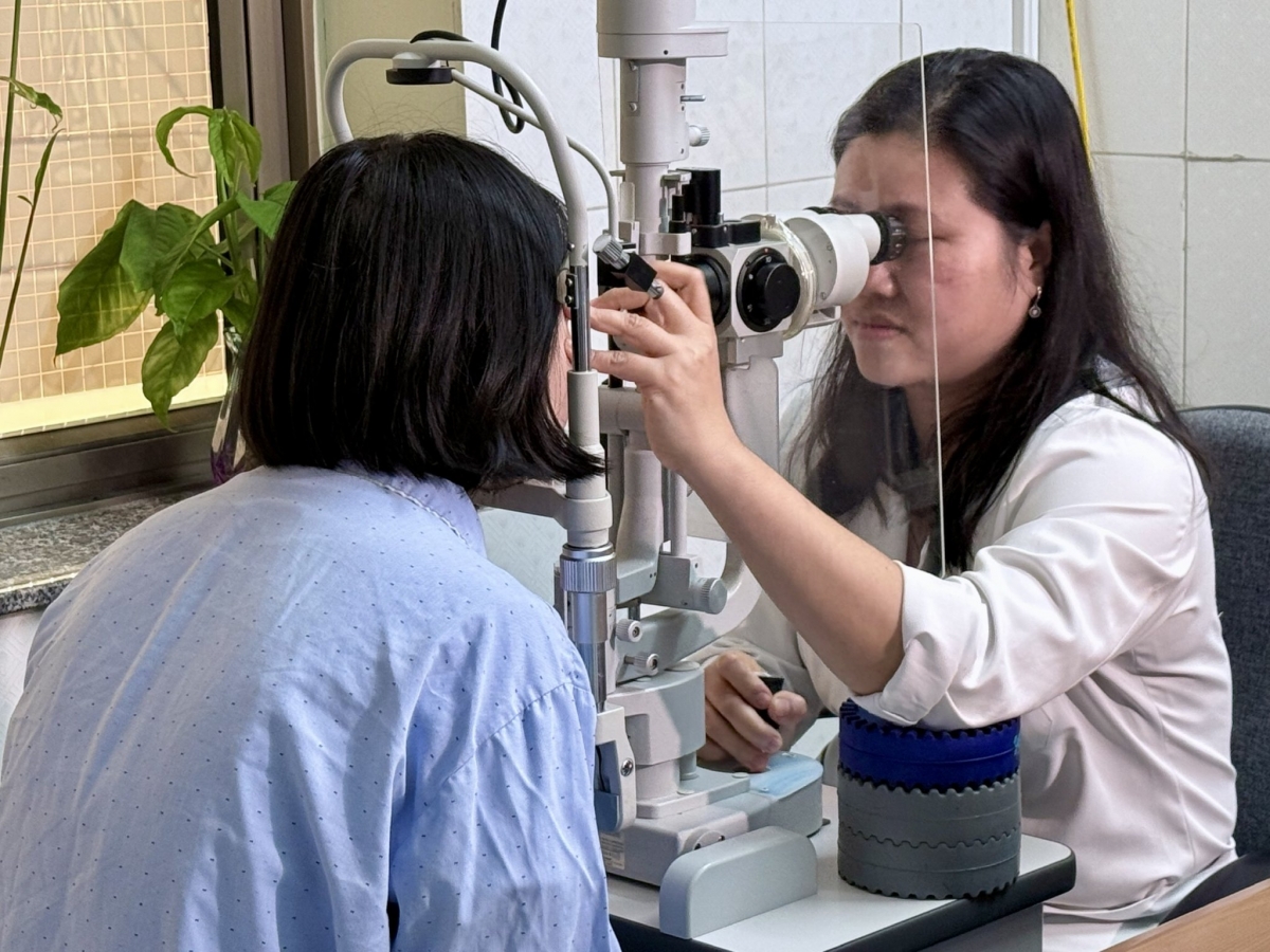 Piah thau samar saong pasang iek ruak Glôcôm, bruk siam abih lac pasang iek ruak saong halang