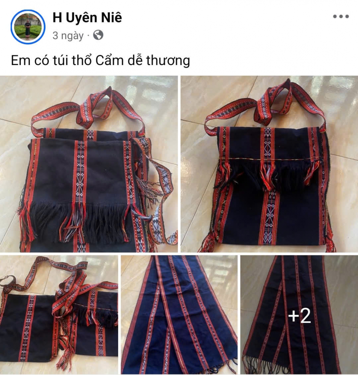 
Dôm tơmam tanh đei mŏ H'Uyên Niê roi tơƀôh lơ̆m trang facebook kơdih