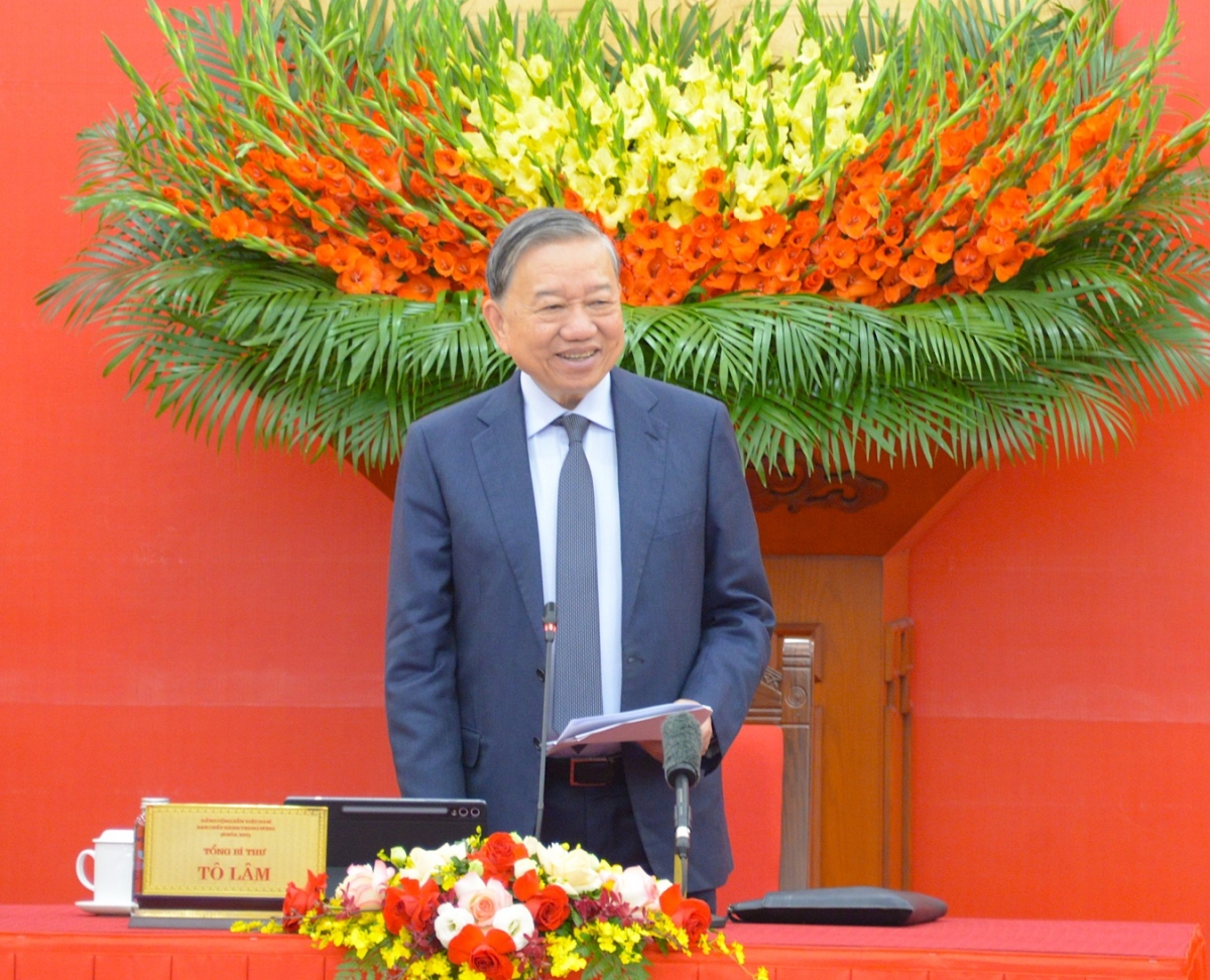 Khua gĭt gai Đảng Tô Lâm blŭ hrăm ti anôk bi kƀĭn