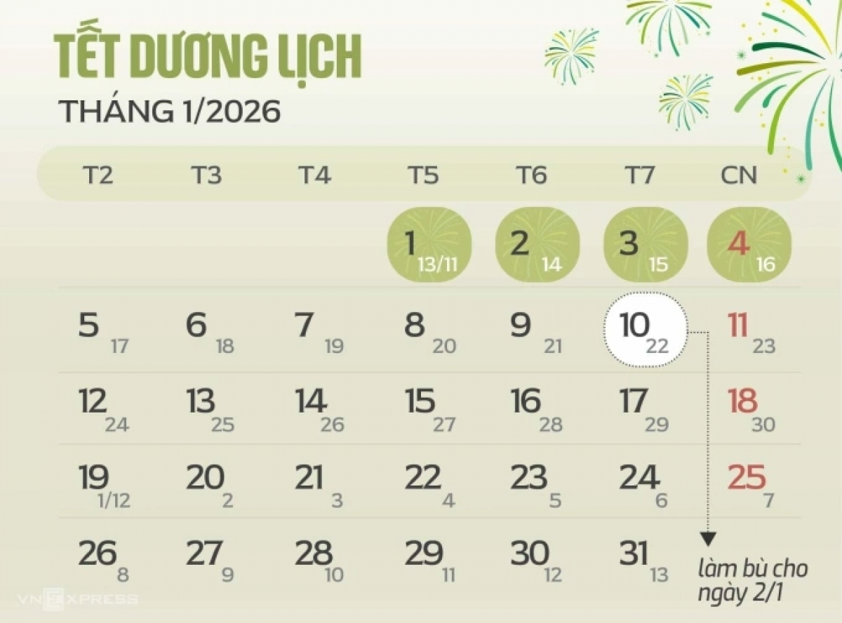 Tet Duong lịch 2026 brei padeih 4 harei gam gam
