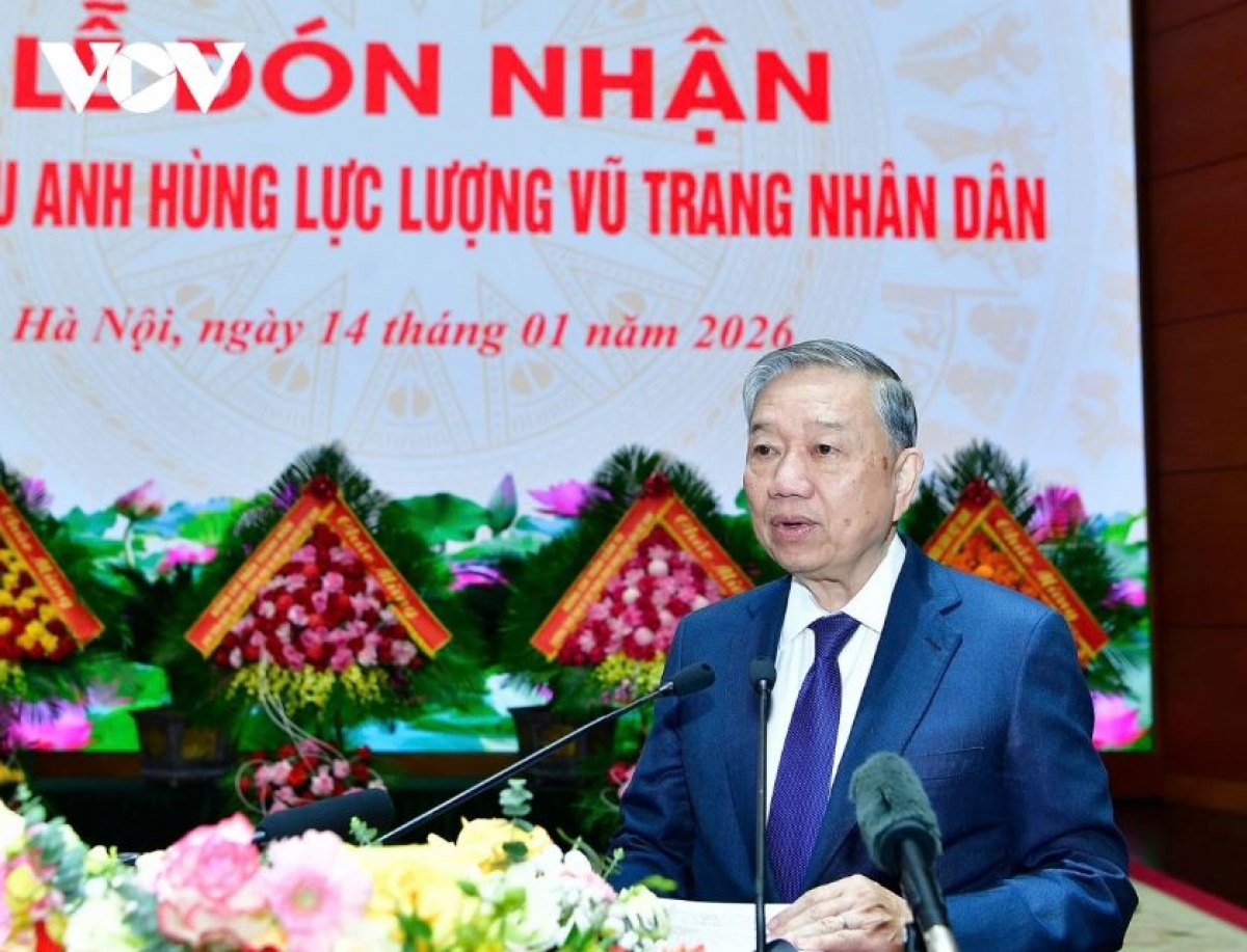 
Tổng Bí thư Tô Lâm iung pơma