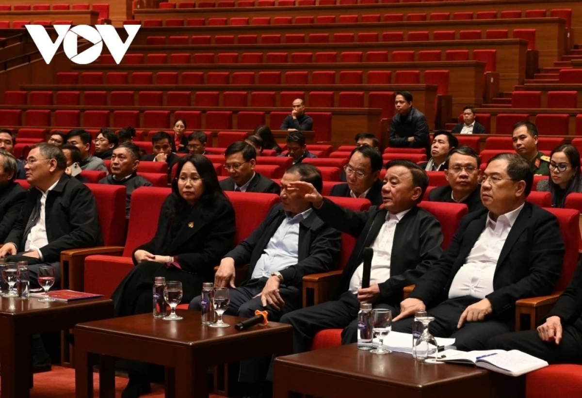 Thường trực Ban Bí thư Trần Cẩm Tú kiểm tra công tác chuẩn bị phục vụ Đại hội XIV của Đảng.