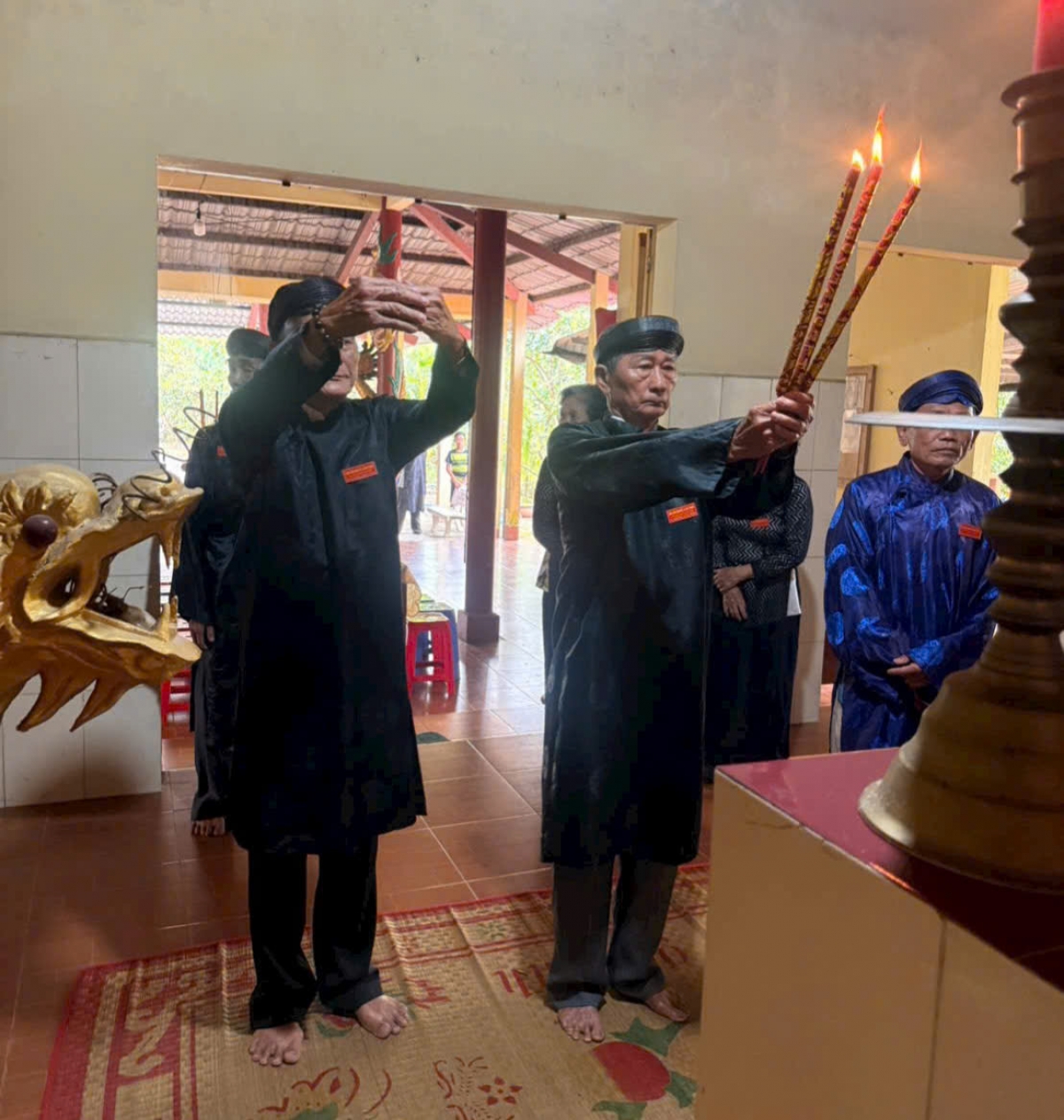 Các cụ cao tuổi là lực lượng nòng cốt trong các hoạt động văn hóa tại địa phương