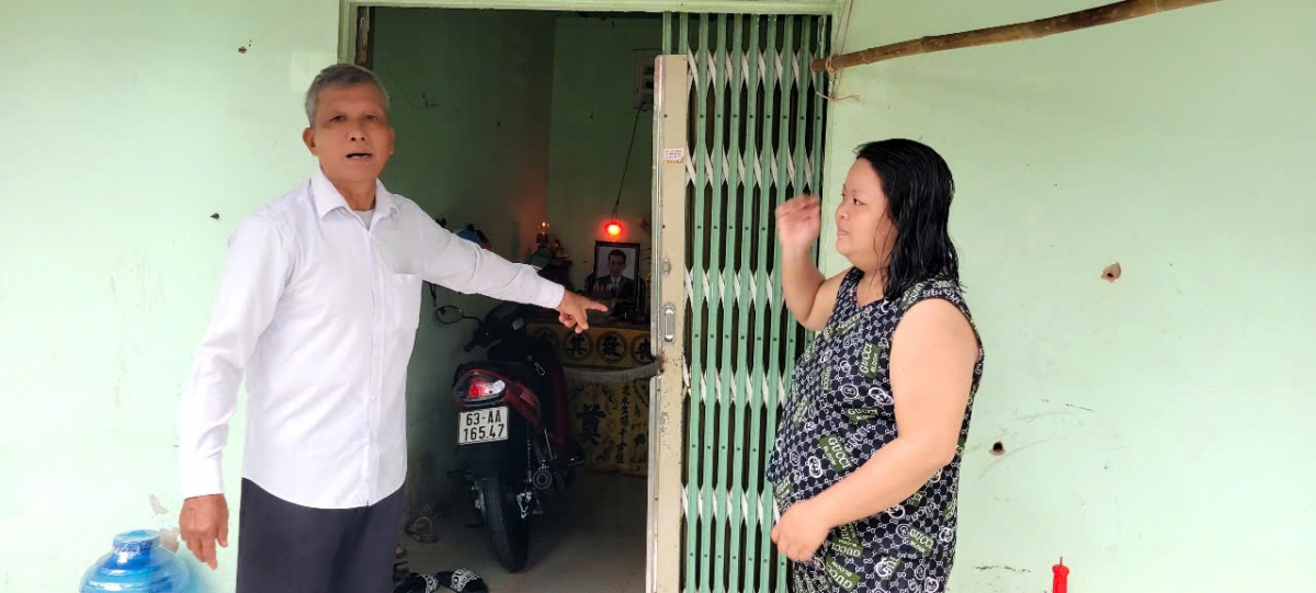 Hội Người cao tuổi địa phương luôn quan tâm, giúp đỡ các hoàn cảnh khó khăn