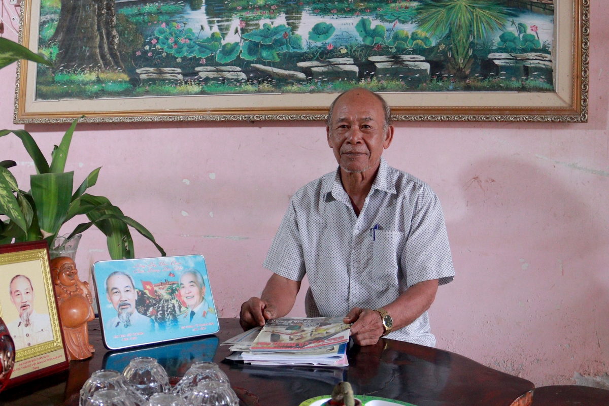 Ông Thạch Chane Sa Rây -người sâu sát với công tác dân tộc tại Vĩnh Long