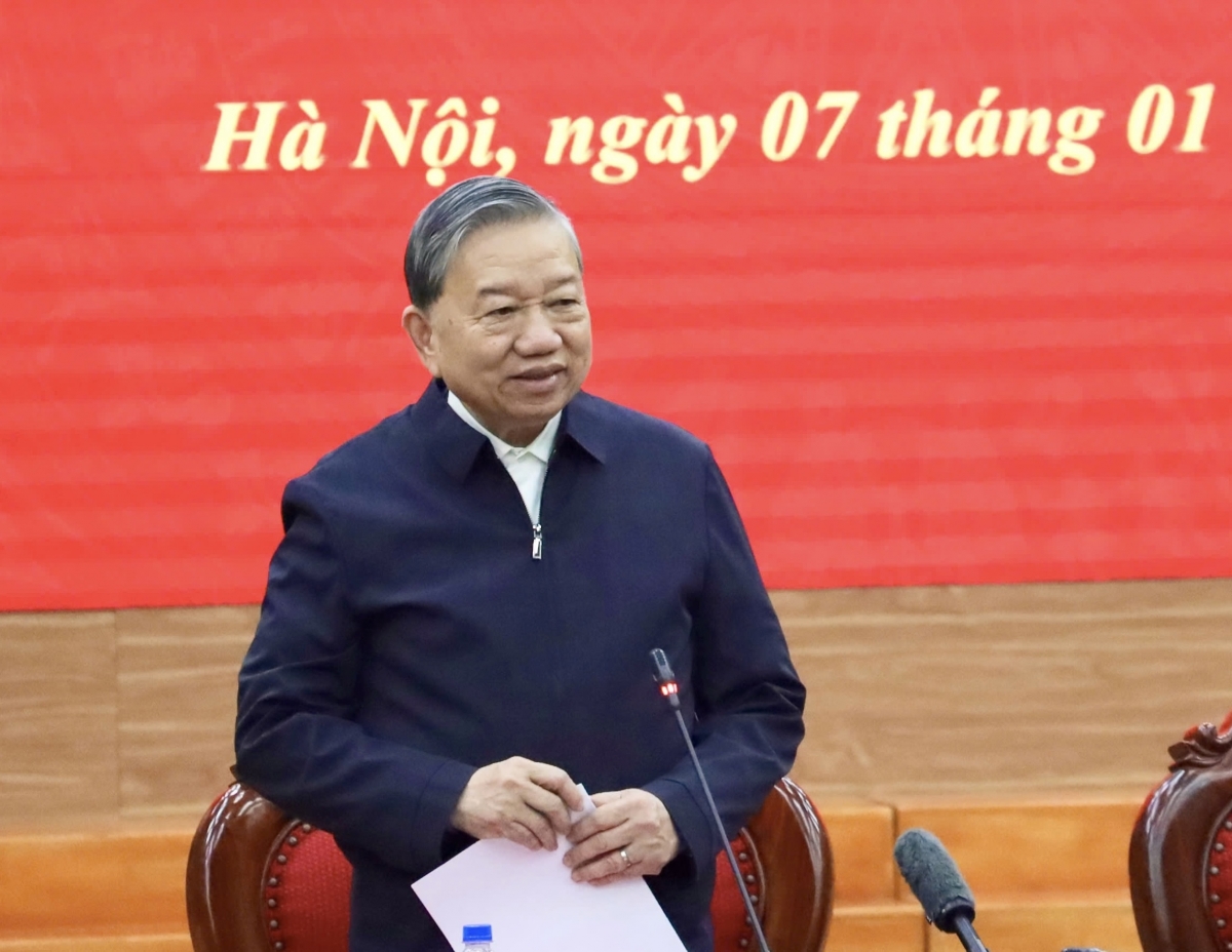 Khua gĭt gai Đảng Tô Lâm blŭ hrăm hlăm mmông mă bruă