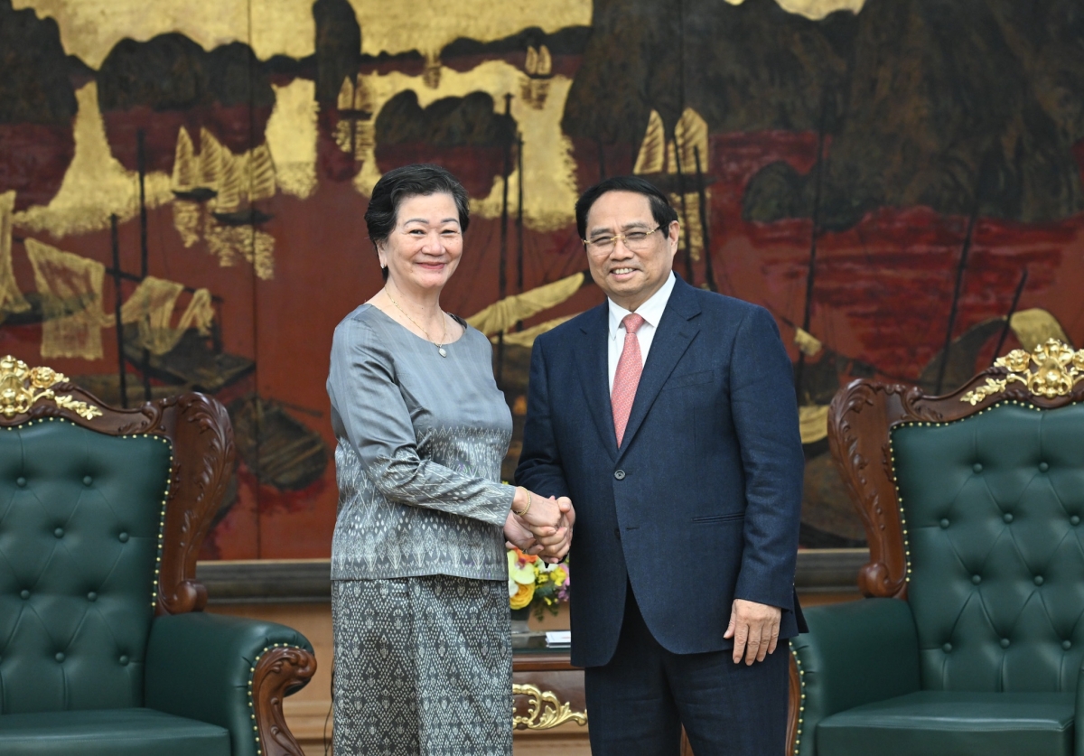 Khua dêh čar ơi Phạm Minh Chính bưp Khua anih jưh pơ ala dêh čar Kur yă Chea Kimtha