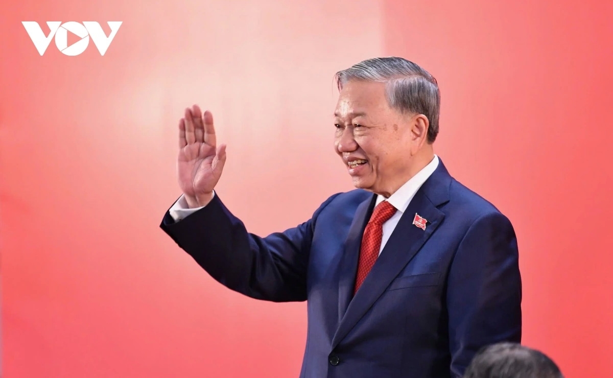 Tổng Bí thư Ban Chấp hành Trung ương Đảng khoá XIV chủ trì họp báo quốc tế.