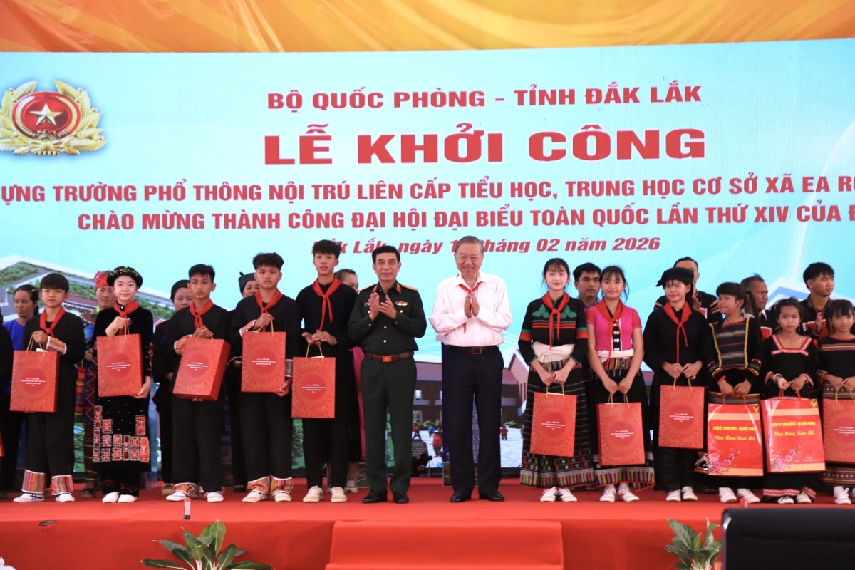 
Tổng Bí thư Tô Lâm vang truh pơm lêh tơlĕch jang pơm hnam trưng hŏk 2 jăl tơ̆ Đắk Lắk