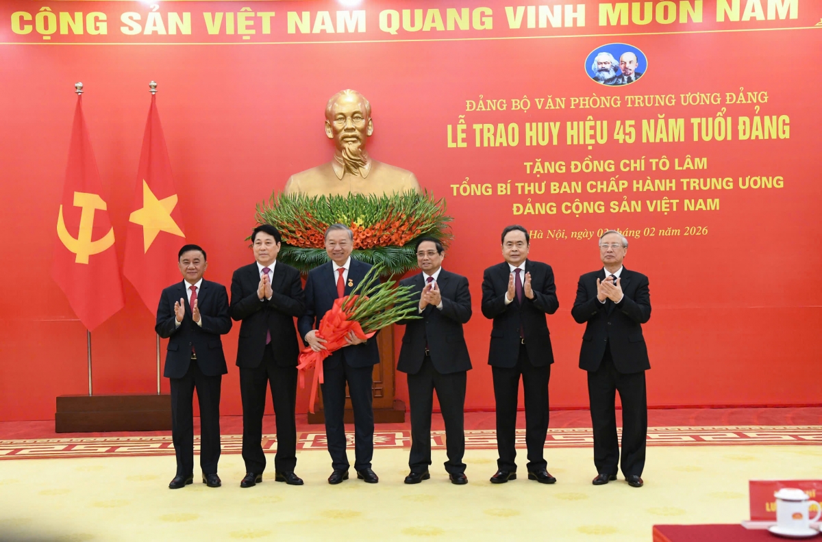 Leh diâp Me dái 45 hơnăm ối tung Đảng ăm pôa Tô Lâm, Kăn xiâm pơkuâ hnê ngăn cheăng Đảng