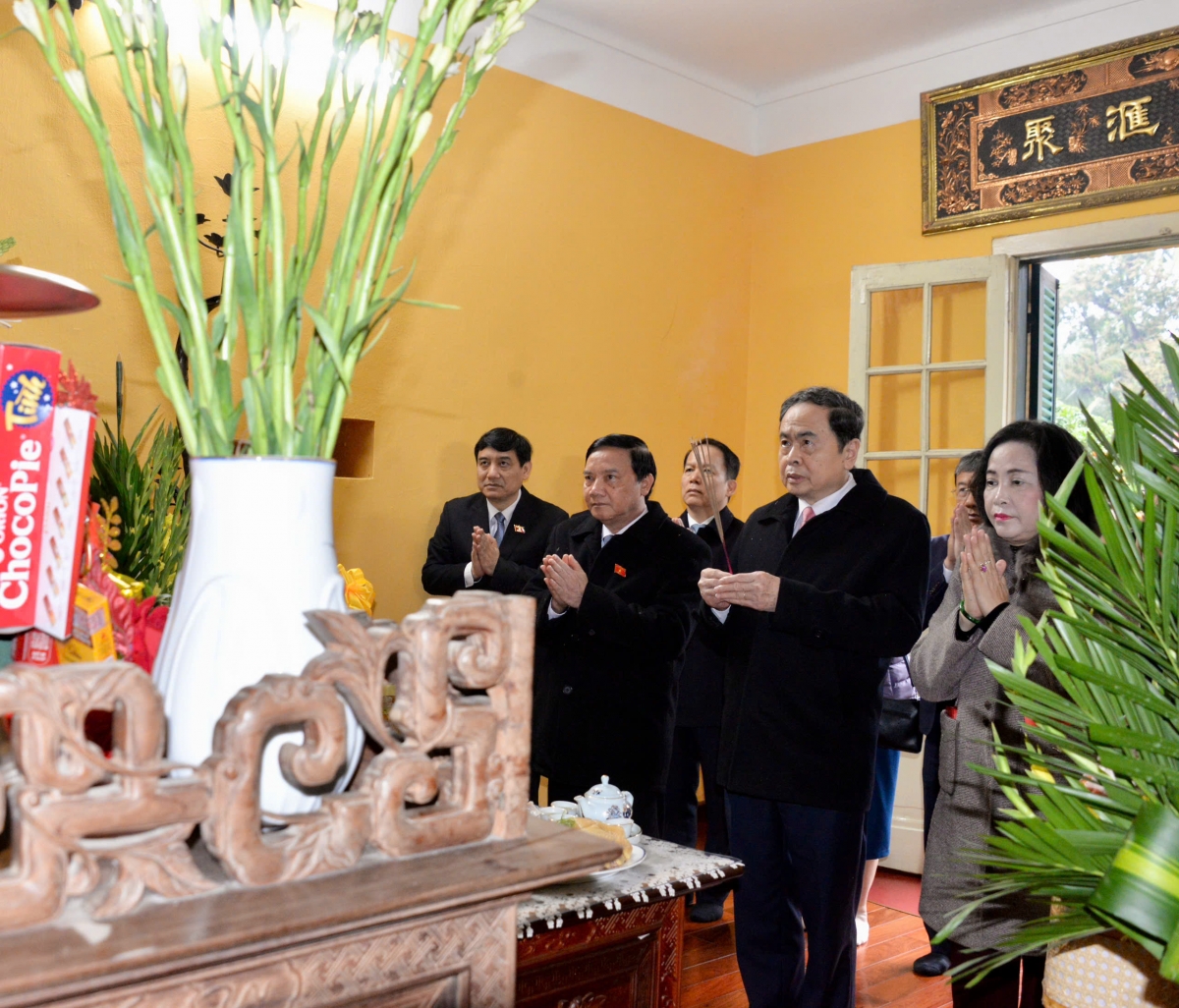 
Kơdră Kuô̆k hô̆i Trần Thanh Mẫn plang hlôt nhang ƀlŏk tơbăt kơ Ƀok Kơdră Hồ Chí Minh