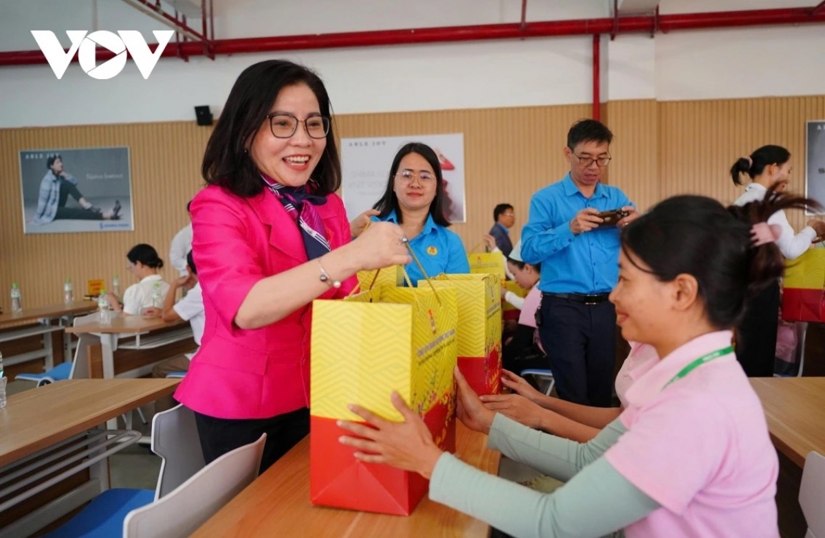 Công tác chăm lo Tết cho người lao động cũng được tỉnh Đắk Lắk chú trọng.