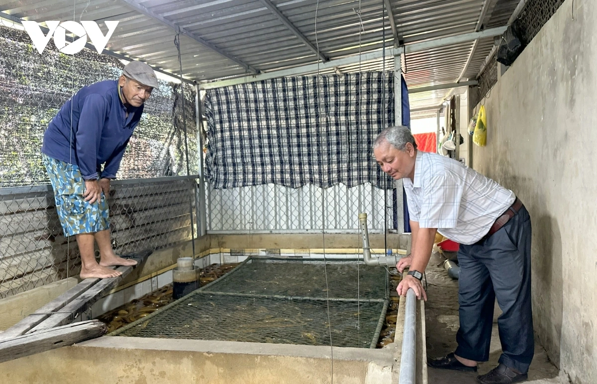 Bruk raong lanung oh hu gluh dalam xa Cờ Đỏ