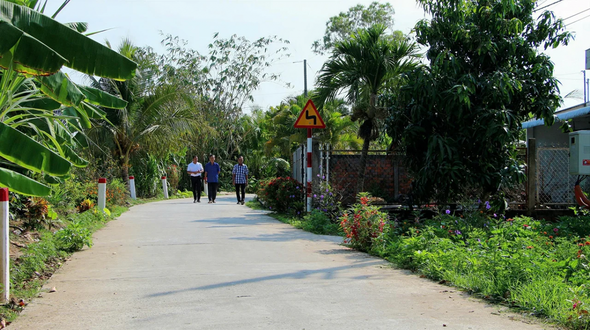 Jalan palei pala hu padang bahrau di xa An Ninh