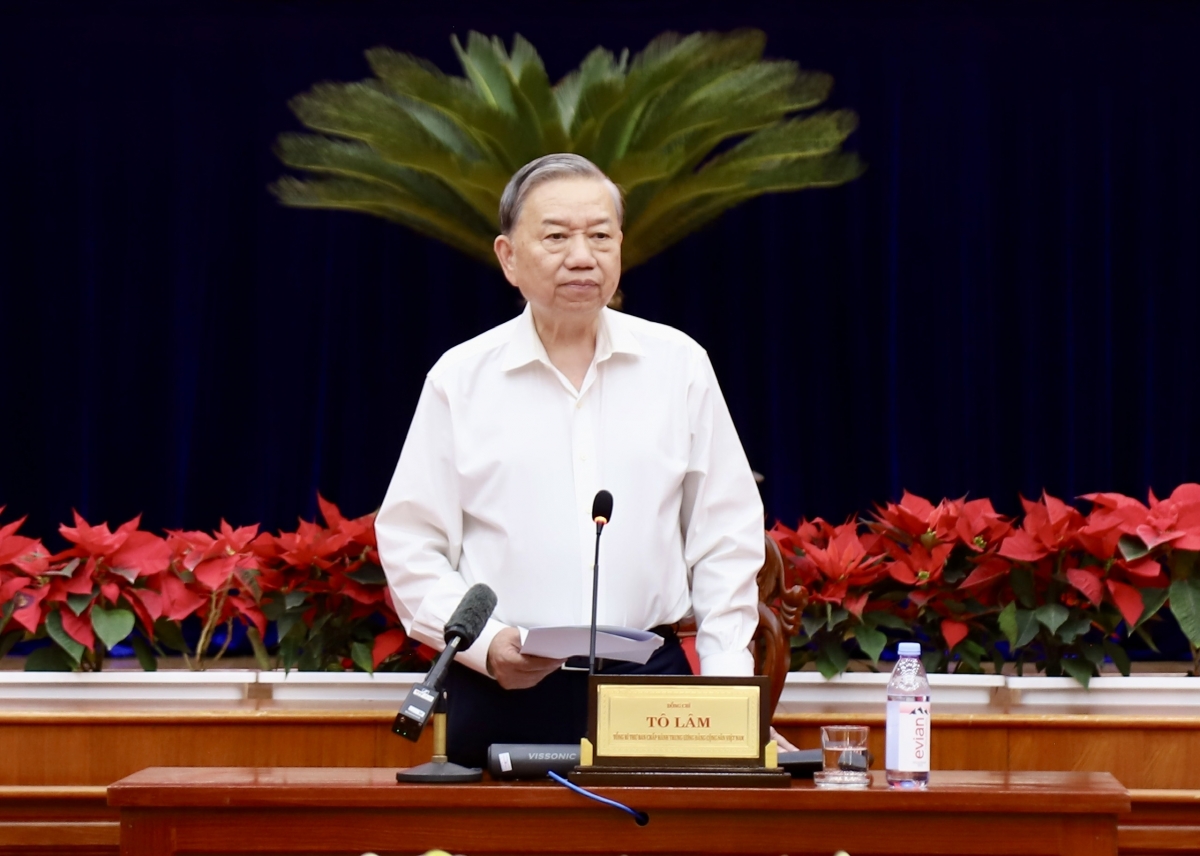 Tổng Bí thư Tô Lâm lah ta rnôk rđău đă