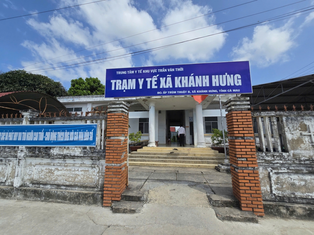 Trạm Y tế xã Khánh Hưng bị xuống cấp trầm trọng