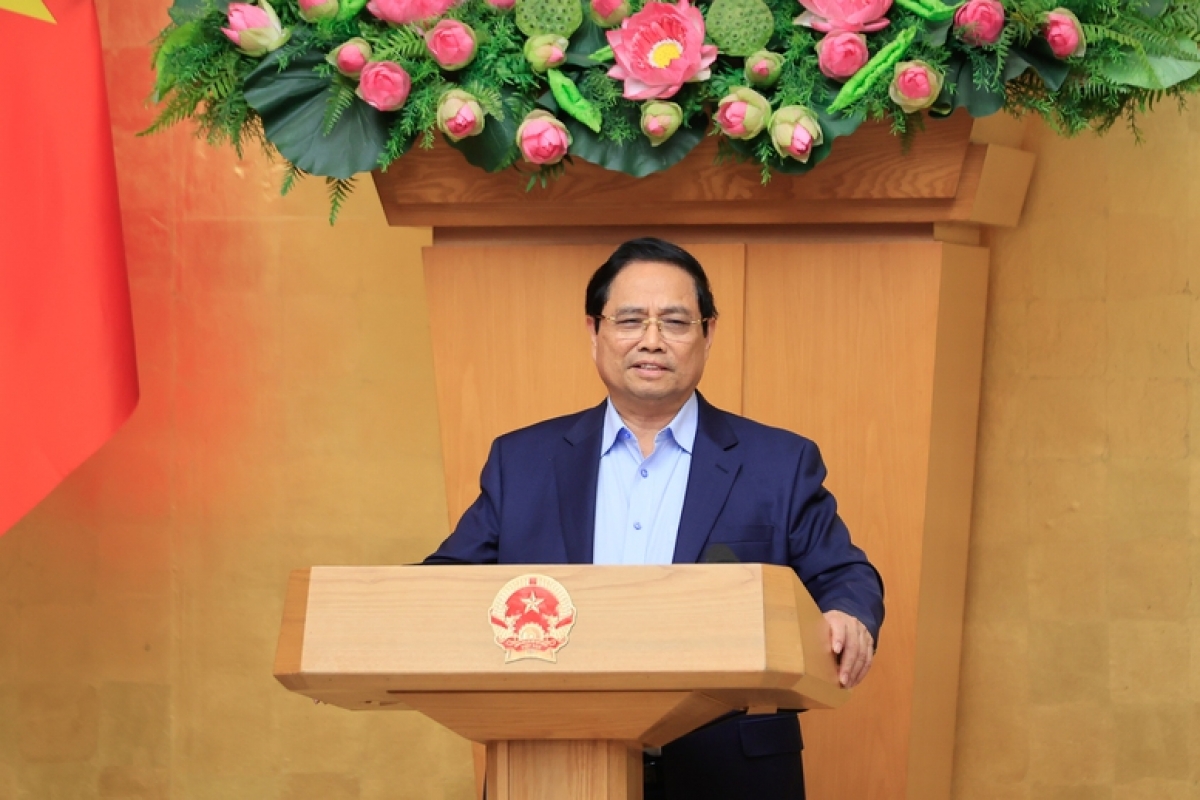 Thu tuong Rajaei Phạm Minh Chính