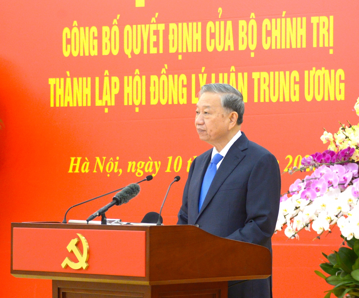 Tổng Ƀí thư ồng Tô Lâm geh jơnau đơs tàm pơrjum