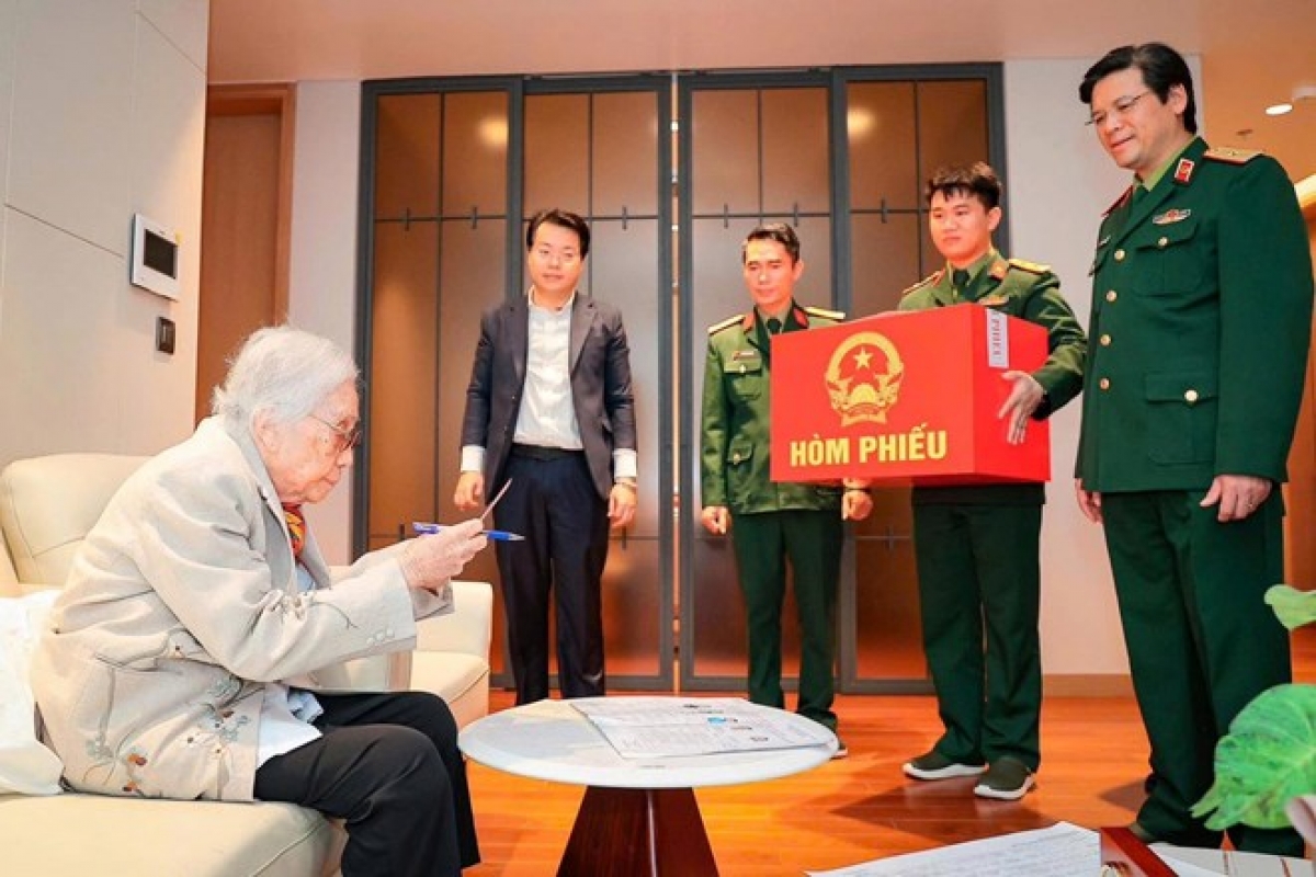 Urang cu tri dalam negar buh phieu palih ruah urang ka Quoc hoi XVI saong urang HĐND dom pakat meng thun 2026 -2031 sumu labaih 99%