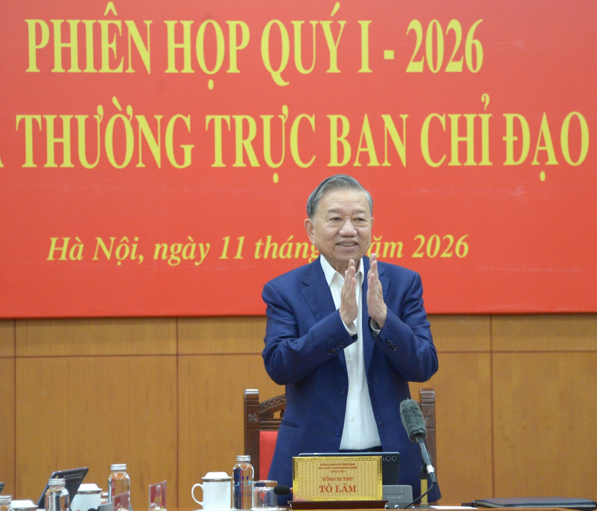 Tổng Ƀí thư ồng Tô Lâm đơng lam dar pơrjum