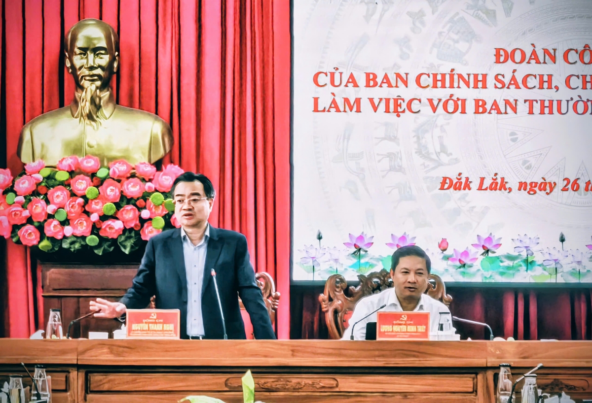 Ơi Nguyễn Thanh Nghị kiăng Dak Lăk khut khăt hloh amăng bruă git gai črâo bruă, biă ñu brơi prăk ngă bruă kơnuk kơna jao hăng hrŏ trun mrô sang anŏ rin