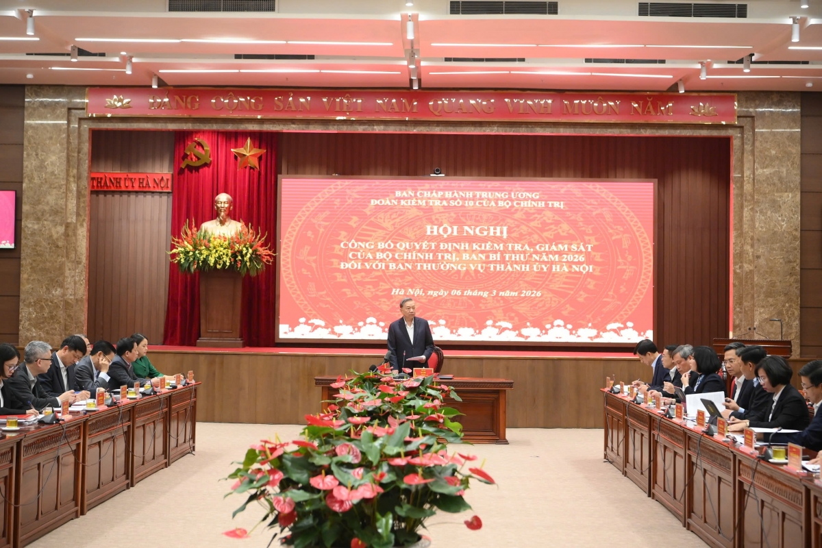 Tổng bí thư Tô Lâm lah ta rnôk tâm nchră 