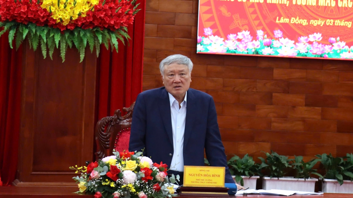 K’iăng khua knŭk kna Nguyễn Hòa Bình mă bruă hŏng čar Lâm Đồng.