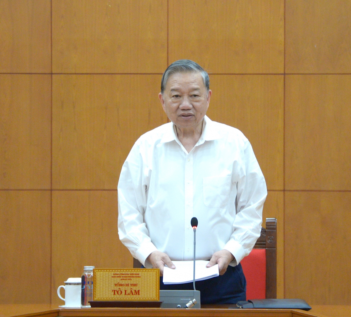 Pôa Tô Lâm, Kăn xiâm pơkuâ hnê ngăn Đảng tối tơbleăng a chôu hôp