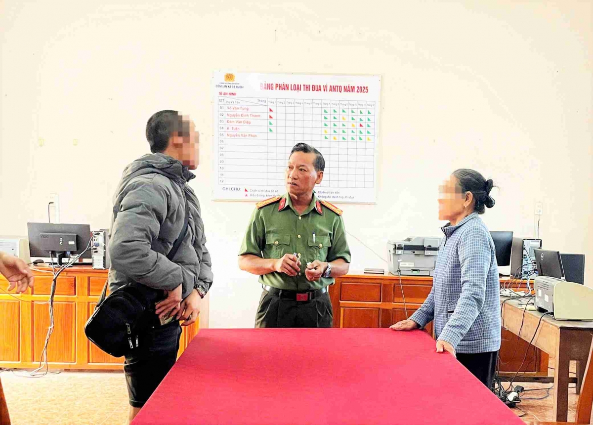 Kong an xa Đạ Huoai, tinh Lam Dong